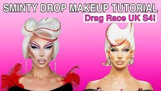 SMINTY DROP MAKEUP TUTORIAL / TRANSFORMATION, DRAG RACE UK SEASON 4