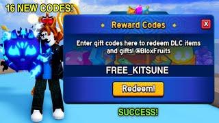 *NEW CODES* ALL WORKING CODES IN BLOX FRUITS 2024 OCTOBER! ROBLOX BLOX FRUITS CODE KITSUNE