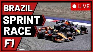 F1 Live - Brazil GP SPRINT Race Watchalong | Live timings + Commentary