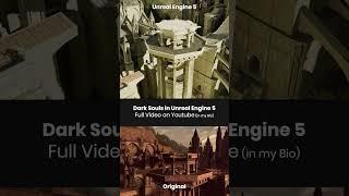 Dark Souls in Unreal Engine 5 (Anor Londo) #shorts