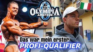 Ganz knapp an der Profi-Karte vorbei! Mr. Olympia Amateur in Mailand/Italien VLOG