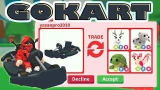 TRADING GOKART   FROM 2017 IN ADOPT ME! ROBLOX