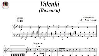 Valenki (Валенки), Piano