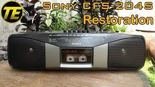 Sony CFS-204S Restoration