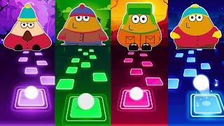 Pou song vs Pous revenge vs Poulina vs Poop pou | Tiles Hop