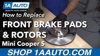 How to Replace Front Brakes 07-14 Mini Cooper S