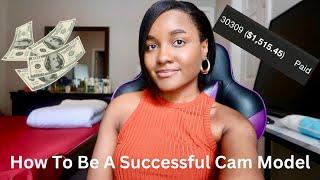 How To Be A Successful Webcam Model