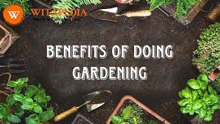 Benefits Of Doing Gardening | @Witapedia