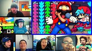 Mario Plays: Friday Night Funkin Reactions Squad