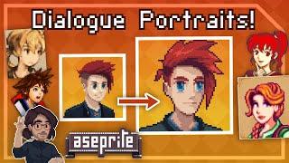 Pixel Art Class - Introduction To Portraits!