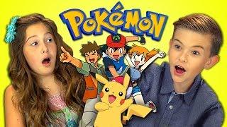 KIDS REACT TO POKEMON (Retro TV)