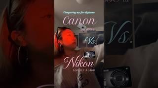 Canon ixus vs. Nikon coolpix   #digicam