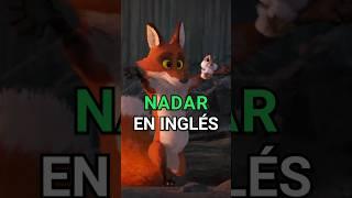 NADAR en Inglés en Robot Salvaje - Verbos Irregulares en Películas #shorts #thewildrobot