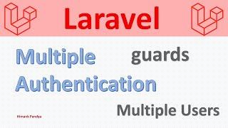 Laravel Multiple Authentication with guards