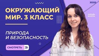 Природа и безопасность. Видеоурок 24.Окружающий мир 3 класс