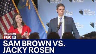 Tight race between Sam Brown and Jacky Rosen in NV