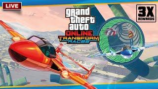  GTA Online: Casino Heist Grind + 3x $$$ Transform Races | Road to 500 Subs