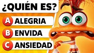 ¿Cuánto Sabes de INTENSAMENTE 2?  Intensamente 2 la Película Quiz (Inside Out 2)