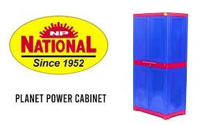 National Plastic Industries limited Planet Power Medium Storage Cabinet