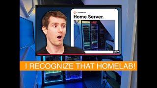 HOMELAB: LTT did a video about HOMELABs and it featured something familiar!