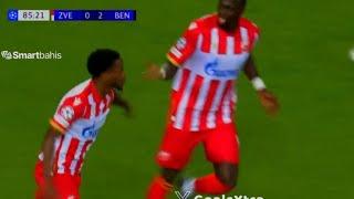 Milson Goal - FK Crvena Zvezda vs Benfica (1-2), All Goals Results And Extended highlights