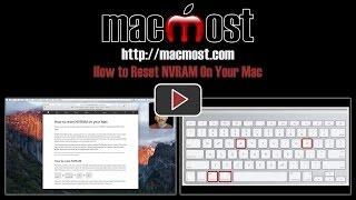 How to Reset NVRAM On Your Mac (#1397)