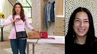 Rebecca Minkoff Megan Leather Crossbody on QVC