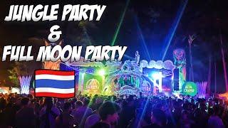 Full Moon Party & Jungle Experience Party | My Trip To Koh Phan Gan