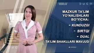 Toshkent axborot texnologiyalari universiteti sizni 2021-2022 o‘quv yiliga o‘qishga taklif etadi!