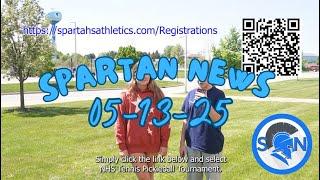 Sparta High School Spartan News 5-13-25