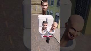 skibidi toilet / the game / triple head toilet demon / REPLAY #skibiditoilet #shorts #cameraman