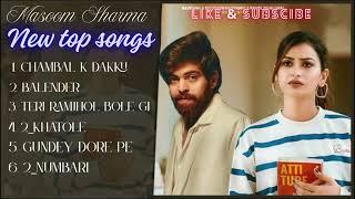 Masoom Sharma New Songs 2025 | Best Collection of Masoom Sharma |New Haryanvi Songs 2025
