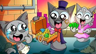 GRAY ADOPTED BY A BILLIONAIRE FAMILY! Incredibox Sprunki Animation