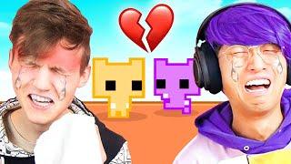 THIS GAME ENDED OUR FRIENDSHIP...!? (LANKYBOX Playing PICO PARK 2 FULL GAME!)