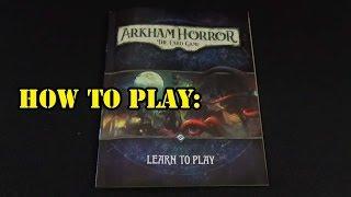 Arkham Horror The Card Game Tutorial