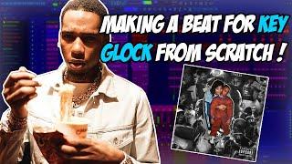 How I make beats for KEY GLOCK in 10 MINUTES from SCRATCH!