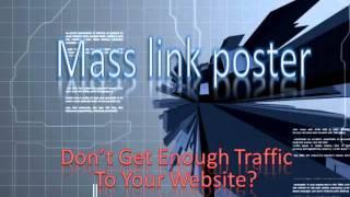 Mass Link Poster | Backlink Generator Tool