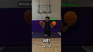 Silent ball VS Regular ball #nba #basketball #hooper #funny #viral #shorts #sports #1v1 #challenge