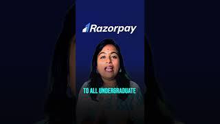  HUGE NEWS! Razorpay has opened applications for their Internship, and yes, it's stipend-based!