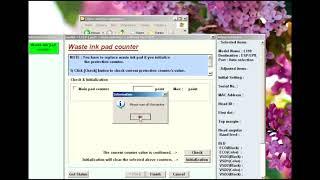 Принтер Epson L110 Сброс счетчика памперса