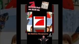 Das große Promi Büßen auf ProSieben ab 7.7.2022 20:15 Uhr mit Matthias Mangiapane￼ - Olivia Jones￼