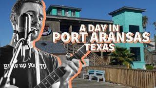 A tour of Port Aransas, Texas (Road trip vlog)