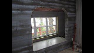 How to trim an arched doorway