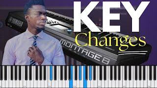 Learn these smooth Key changes #gospelpiano #keychanges #pianotutorial