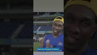 DJ Bravo Thanks For audience #csk #bravo #tas #shorts #viral