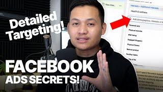 FACEBOOK ADS DETAILED TARGETING! UNLOCK UNLIMITED INTEREST  #FacebookAds