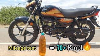 2023 Hero HF Deluxe BS7 Mileage Test Tamil| 70+