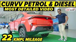 2024 Tata Curvv Petrol & Diesel Explained - Price - Launch Date - Drive Review - Best Variant 