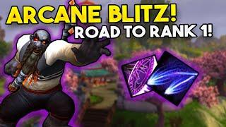 Arcane Mage sweating in Battleground Blitz (GAMEPLAY ONLY)