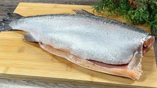 This trick was taught in a restaurant! How to salt fish at home. Soft as butter